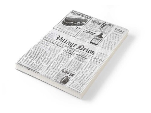 Einschlagpapier Hendi, fettdicht, Zeitungsdruck, BT 200 x 250 mm, 500 Stück