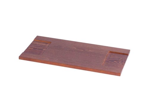 Holzplatte für Buffet-Ständer, hellbraun, Abmessung 110 x 25 cm, hellbraun, BTH 1100 x 250 x 15 mm