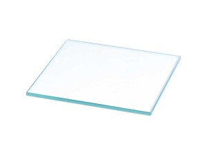 Buffet-Glasplatte, Abmessung 25 x 25 cm, 500 x 250 x 8 mm (BxTxH), BTH 500 x 250 x 8 mm