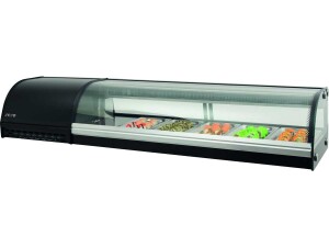 Sushivitrine SV 1500, LED Innenbeleuchtung, BTH 1500 x...