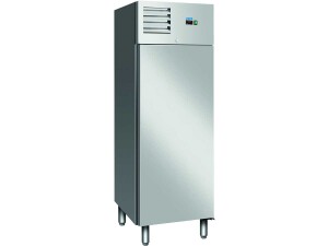 Kühlschrank 685 Liter Edelstahl mit Umluftventilator...
