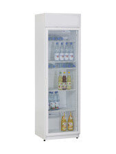 Flaschenkühlschrank mit Display FLK 365, weiß,...