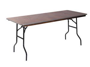 Banketttisch rechteckig, Holz-Tischplatte, 18 mm stark,...