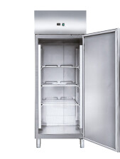 Edelstahl Kühlschrank, 1 Tür, Inhalt 351 Liter,...