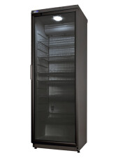 Flaschenkühlschrank CD 350 schwarz, mit Glastür...