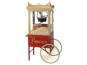 2-Rad-Unterwagen für Popcornmaschine Nostalgie...