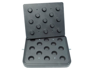Backplatte Cupcakes für Tartlet-Basisgerät