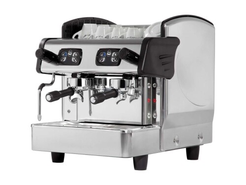 Siebträgermaschine Espressomaschine 2 Brühgruppen mit Kupferboiler 230 V / 2,8 kW