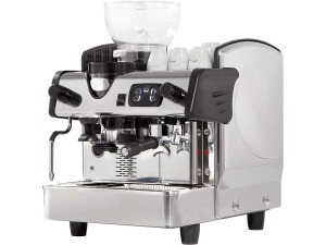 Siebträgermaschine Espressomaschine 1 Brühgruppe mit Kaffeemühle
