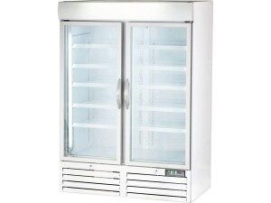 Displaytiefkühlschrank Tiefkühlschrank mit 2...