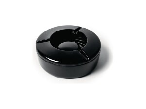 6er - Set Aschenbecher, aus Melamin, Farbe schwarz,...