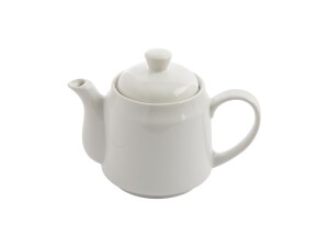 4er - Set Tee-/Kaffeekannen mit Deckel, aus Porzellan,...