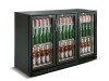 Flaschenkühlschrank mit 3 Glas-Klapptüren, 338 Liter, BTH 1335 x 500 x 900 mm